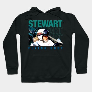 Jackie Stewart Flying Scot Legend Hoodie